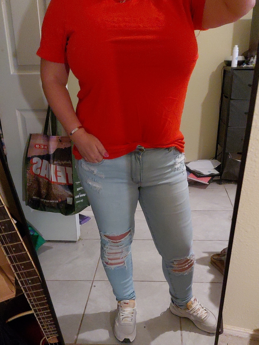 Bella Canvas Mamacita Embossed Tee - Spicy Ree